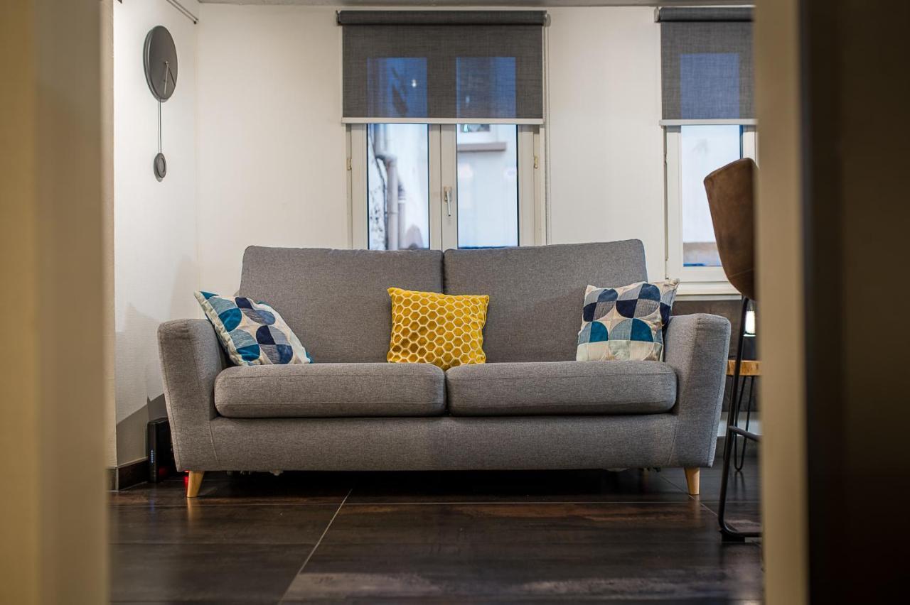 Appart 4 Pers Design Et Cosy Avec Jardin Au Coeur De Sélestat Kültér fotó