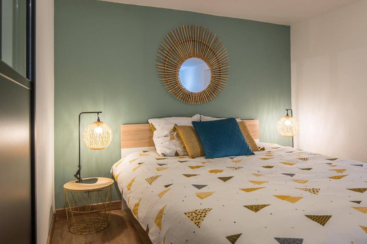 Appart 4 Pers Design Et Cosy Avec Jardin Au Coeur De Sélestat Kültér fotó