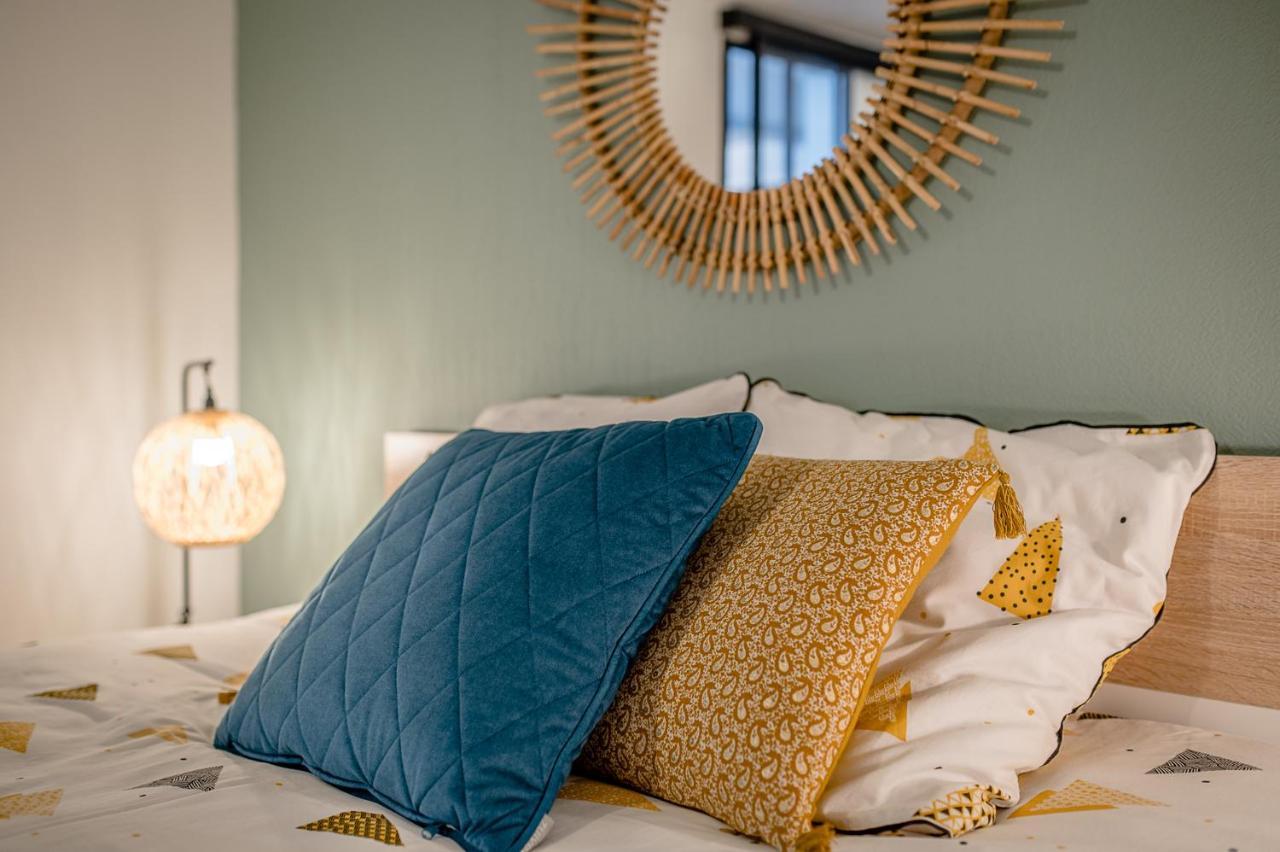 Appart 4 Pers Design Et Cosy Avec Jardin Au Coeur De Sélestat Kültér fotó