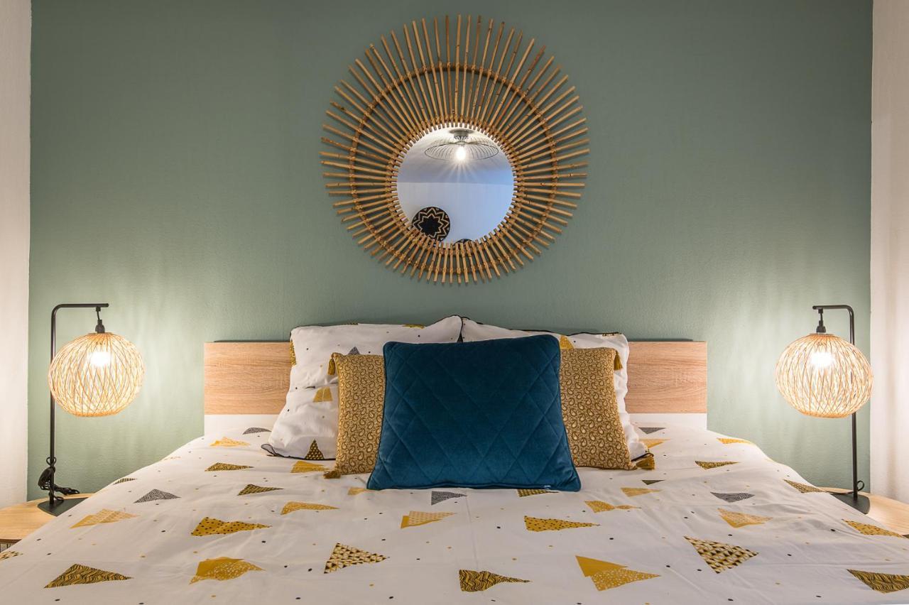 Appart 4 Pers Design Et Cosy Avec Jardin Au Coeur De Sélestat Kültér fotó